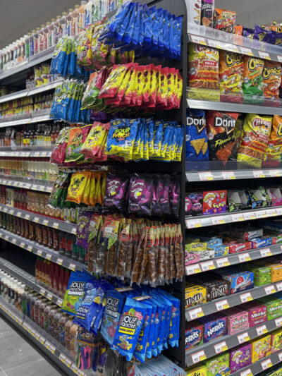 Display Shelving example photograph