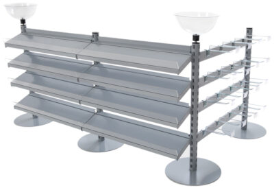 A photo of Shoptek Display Shelving