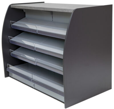 A photo of Shoptek Display Shelving