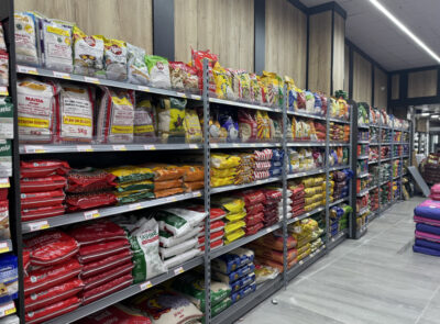 A photo of Shoptek Display Shelving