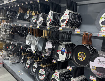 A photo of Shoptek Display Shelving